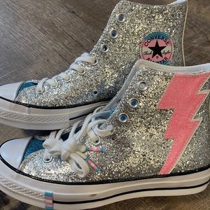 Chuck 70 Hi 'Pride Shimmering Silver'